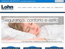 Tablet Screenshot of lohnesquadrias.com.br